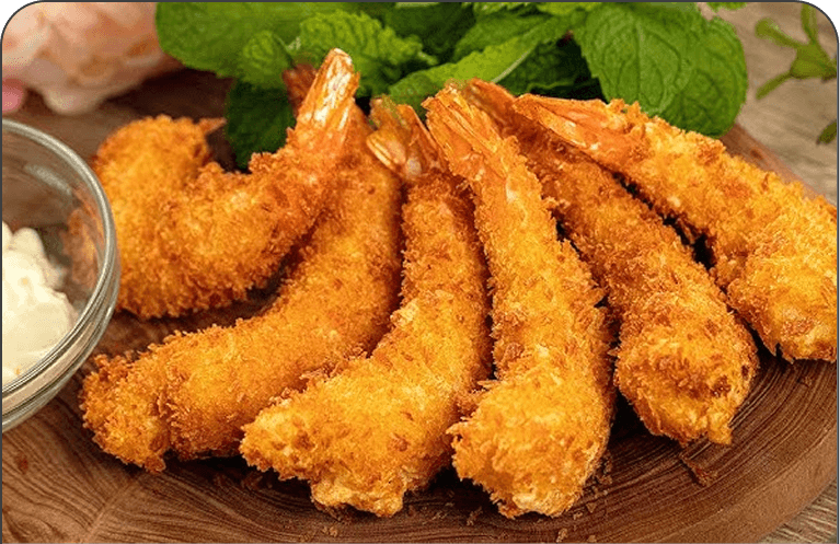 Tôm chiên xù